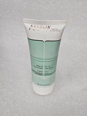 Ahava Mineral Foot Cream 3.4 oz For All Skin Types Allergy Tested Paraben Free